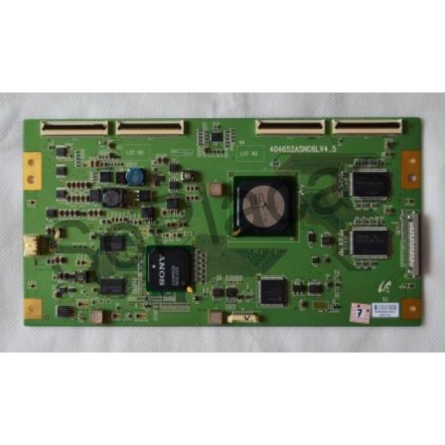 PLACA T-CON SONY  KLV-52W410A  404652ASNC6LV4.5  (SEMI NOVA) Placa T-Con SONY www.soplacas.tv.br